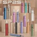 SP2S 思博瑞鈦色升級版三代換彈式電子煙主機 | 380mAh 鈦色塗裝 8W/9W雙檔可調 | 4段LED電量顯示 14色可選 通配一代煙彈：圖片 2
