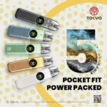 TOKYO 東京帝刻 注油式電子煙主機套裝 | 1300mAh大電量/5-30W可調功率  | 0.71吋HD螢幕抗指紋輕量機身：圖片 2